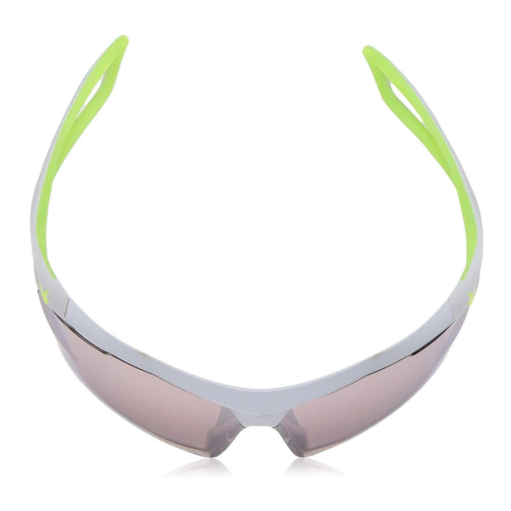 Nike Vaporwing Elite R Sunglasses (Pure Platinum/Volt with Speed Tint White)