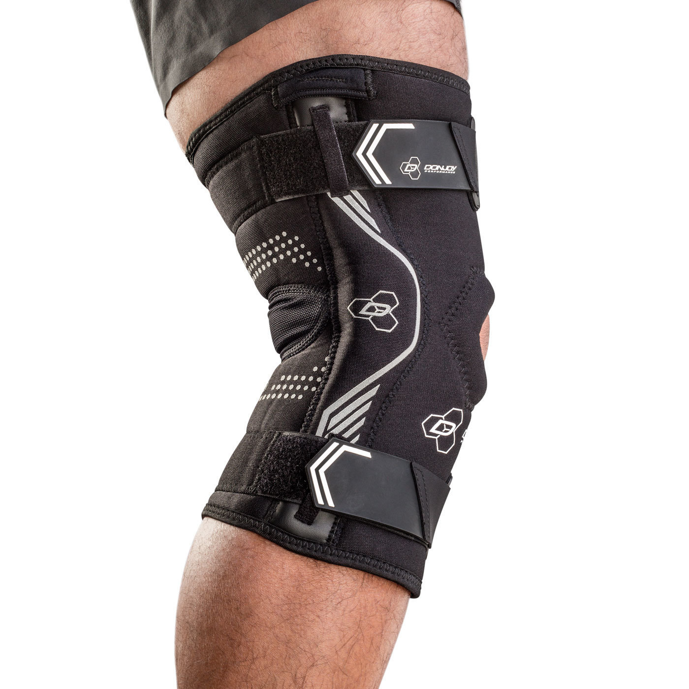 DonJoy Performance Bionic Drytex Knee Sleeve (Black/Large)