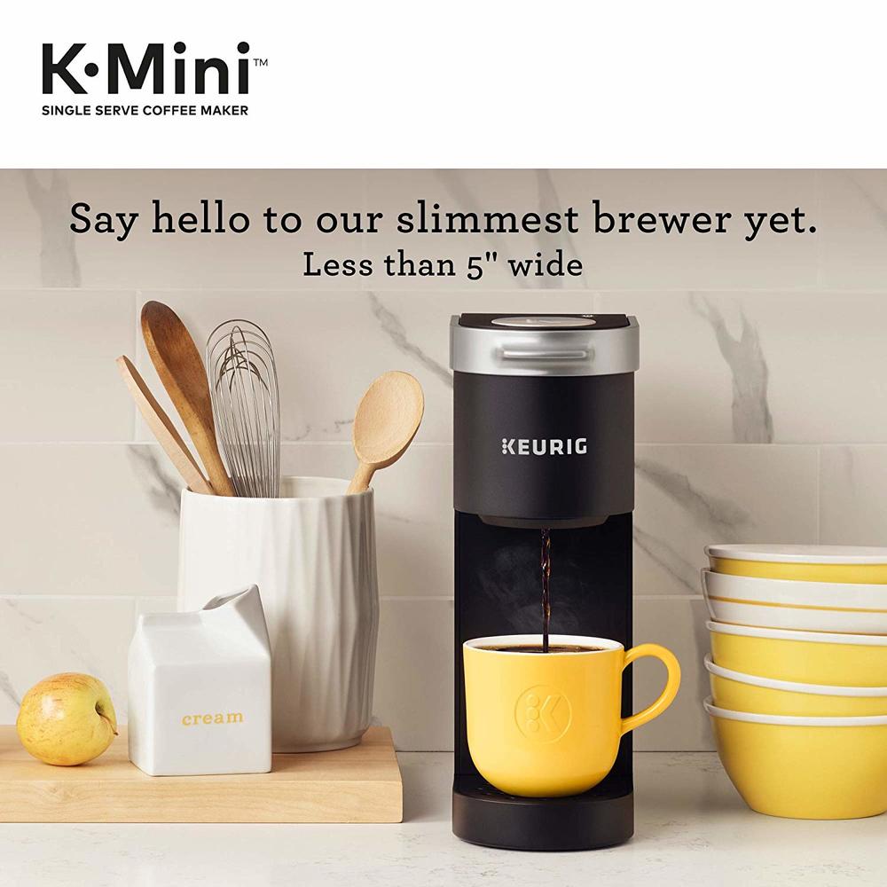 Keurig K-Mini Single Serve K-Cup Pod Coffee Maker (Black)