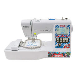 Brother Sewing and Embroidery Machine, 4 Marvel Faceplates, 10 Downloadable Marvel Designs, 80 Designs, 103 Built-In