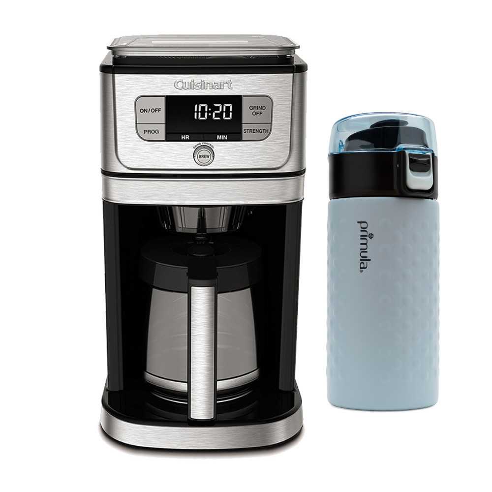 Cuisinart Fully Automatic Burr Grind and Brew Coffeemaker (12 Cup) with Tumbler