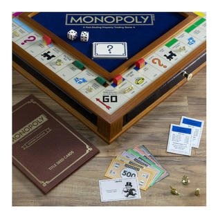 WS Game Company Monopoly Trophy Luxury Edition Board Game