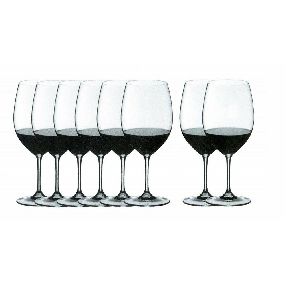 Riedel Vinum Bordeaux wine glass, Set of 8