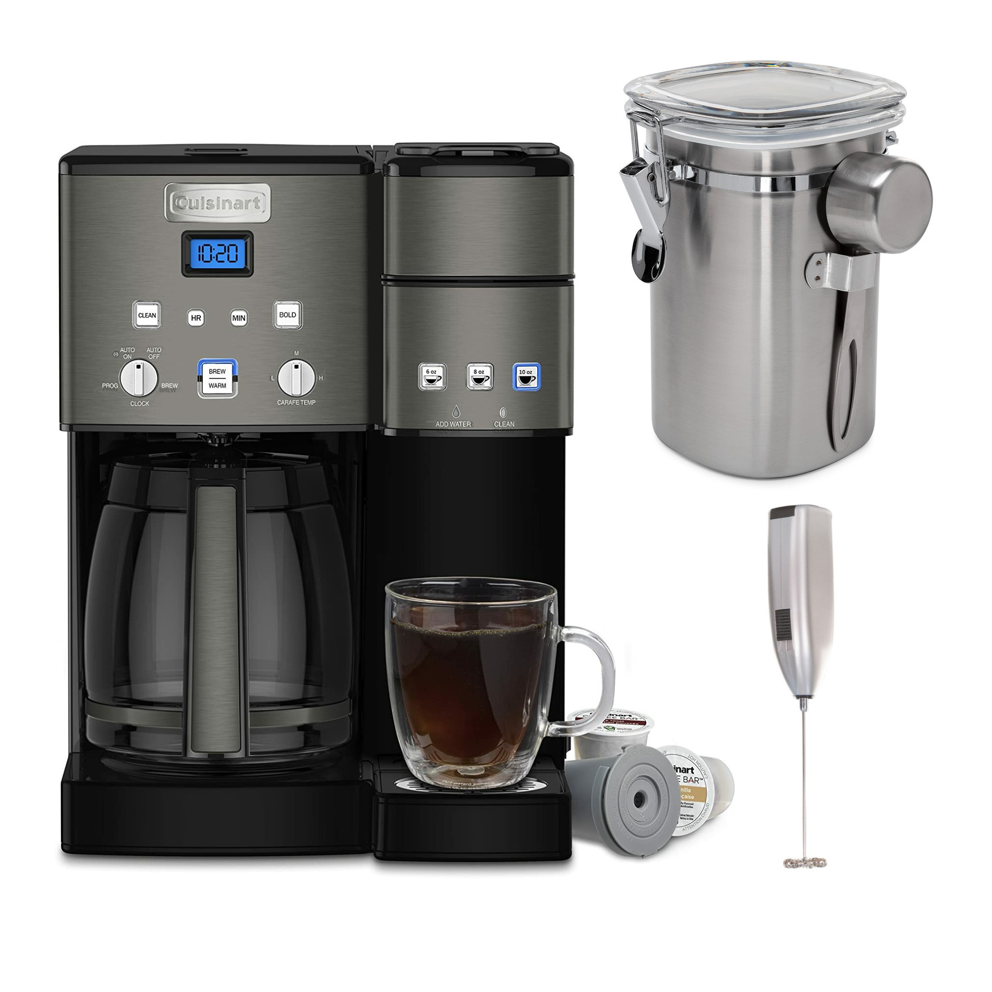Cuisinart Coffee Center 12-Cup Coffeemaker and Single-Serve Brewer Bundle