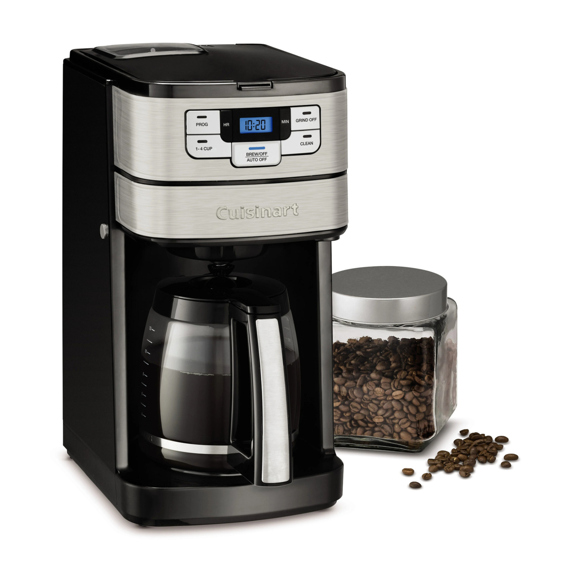 Cuisinart DGB-400 Automatic Grind and Brew 12-Cup Coffeemaker & Descaling Liquid