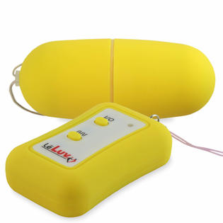 LeLuv Remote Control Wireless 30 Function Massager Egg YELLOW LeLuv Remote Control Wireless 30 Function Massager Egg YELLOW