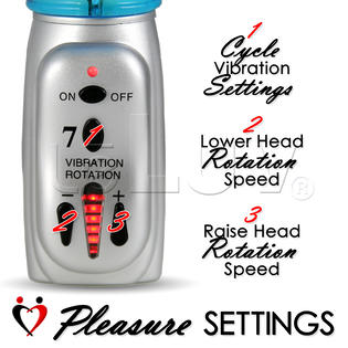 Rabbit Vibrator Pink Butterfly LeLuv Thrusting LED Controls with Secret Lipstick Rabbit Vibrator Pink Butterfly LeLuv Thrusting LED Controls with Secret Lipstick