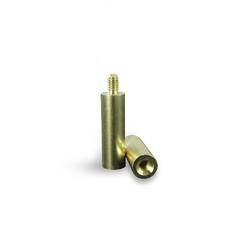 LeLuv 2x 1.00 Inch Brass Rods for Spring-Loaded LeLuv GOLD Penis Extenders