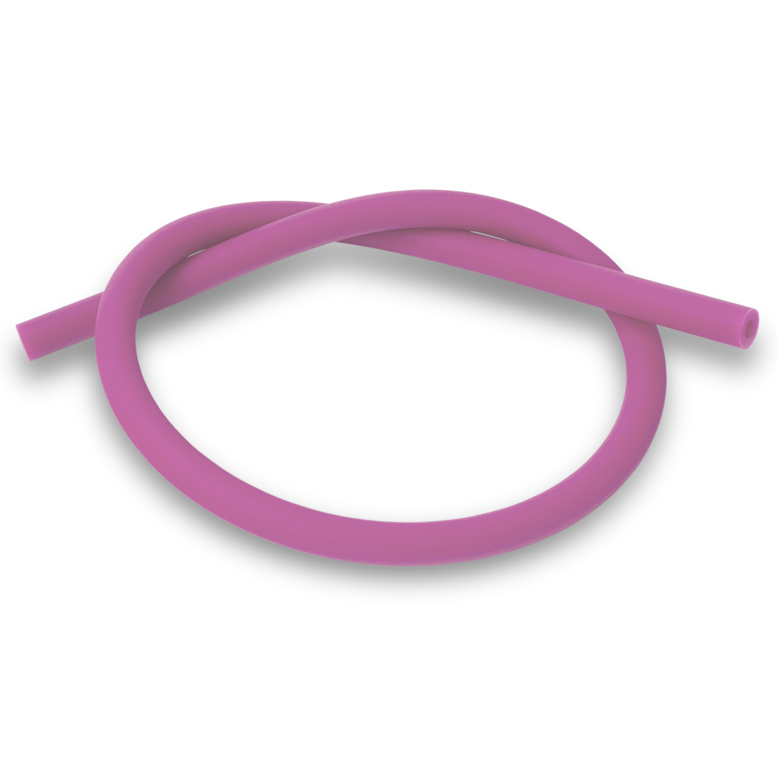 LeLuv Silicone Hose 24 Inch Pink Coated Non-Collapsible