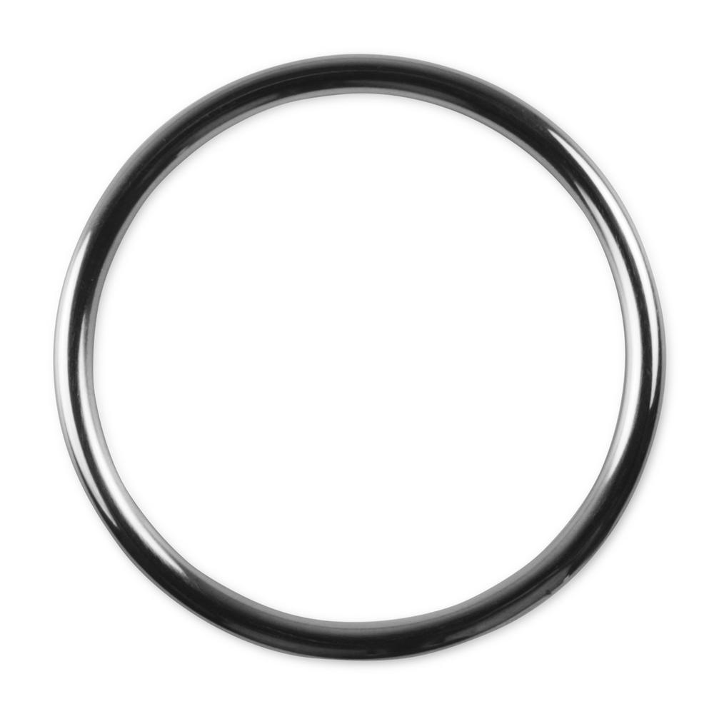LeLuv? 5mm Round Gauge Male Constriction Ring - Polished, Stainless ...