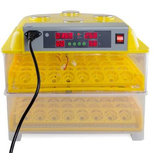 XtremepowerUs Egg Incubator 96 Eggs 2 Layer Digital ...
