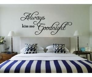 International Gifts Always Kiss Me Goodnight Wall Decal Bedroom