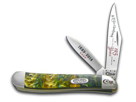 Case Knives Case XX Knives 125th Anniversary Morning Mist Corelon Peanut Stainless Pocket Knife 9220-125MM