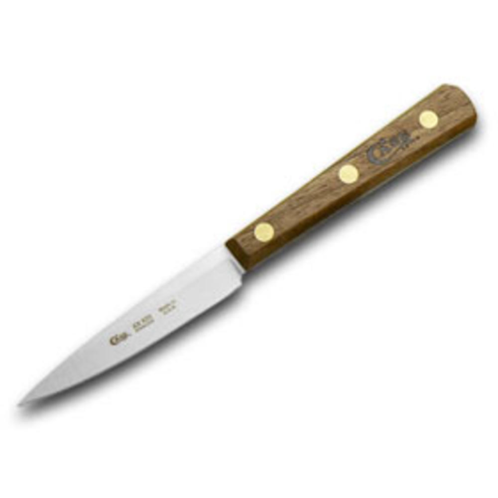 Case Knives Case XX Knives Household Cutlery Kitchen Walnut Wood Spear Point Paring Pocket Knife 07319