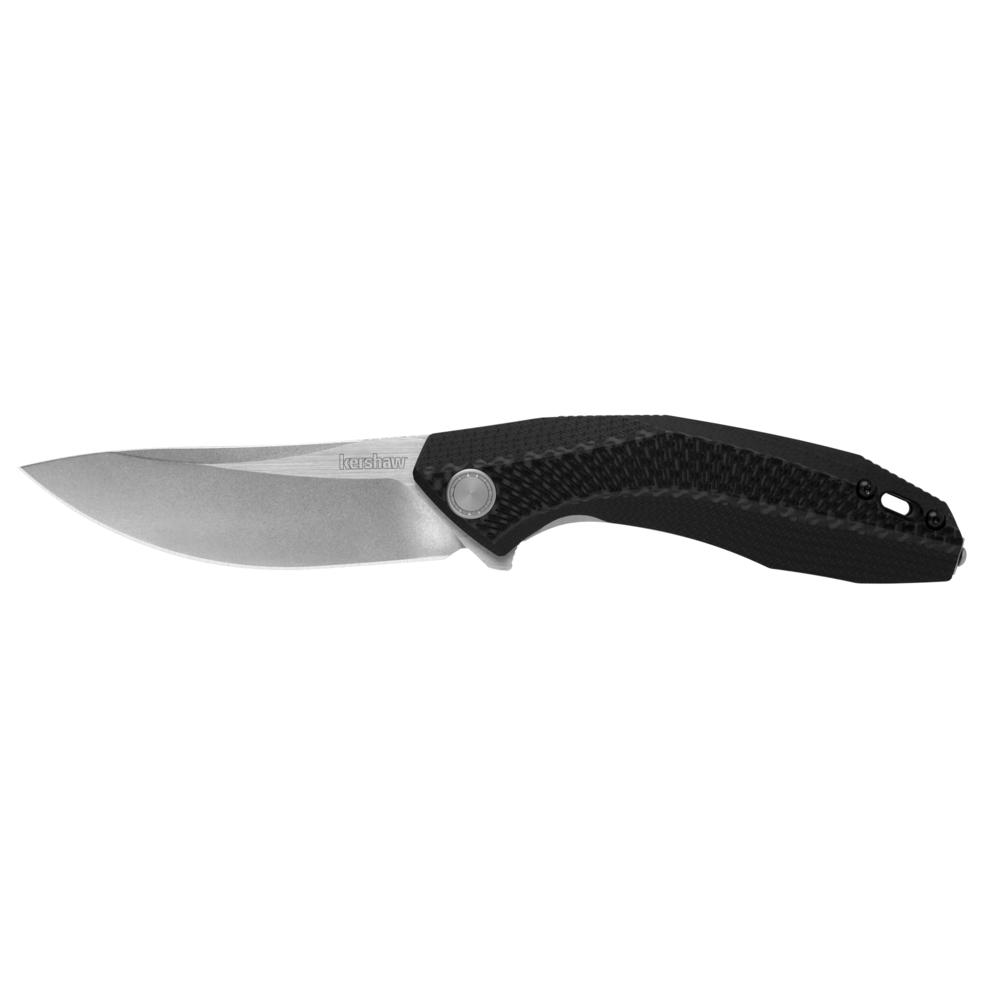 Kershaw Knives Black Carbon Fiber Tumbler Frame Lock D2 Steel Pocket Knife 4038