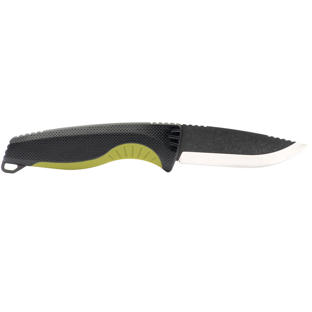 SOG Knives Aegis FX Fixed Blade 17-41-04-41 Green Black Rubber Stainless Knife