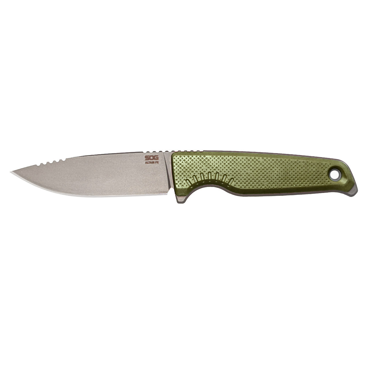 SOG Knives Altair FX 17-79-03-47 Fixed Blade CPM 154 Stainless Field Green Knife