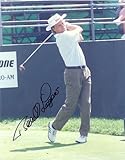 Hollywood Collectibles Bernhard Langer Autographed Signed 8x10 Photo After Hitting