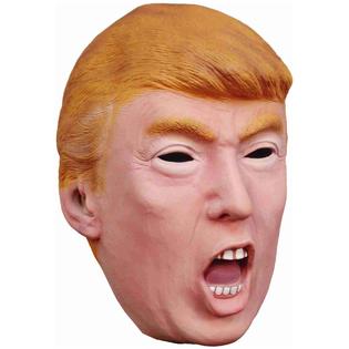 Mypartyshirt Donald Trump Adult Mask President U S Face Halloween Costume Angry Yelling Open