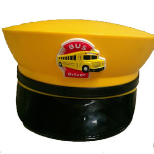 MyPartyShirt Yellow Bus Driver Hat School Bus Schoolbus Cap Costume ...
