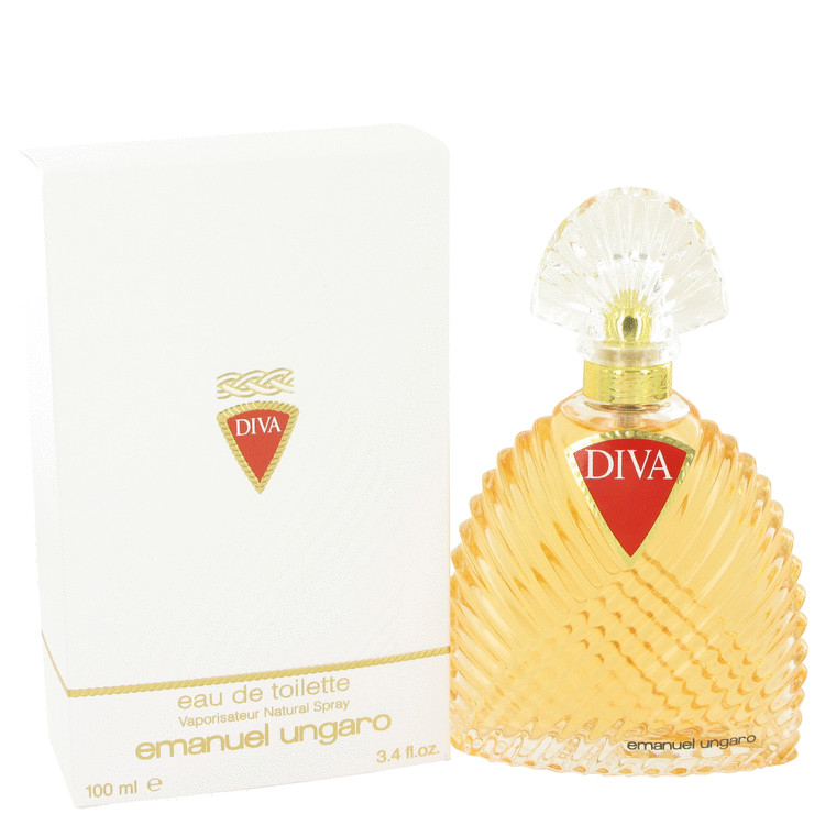 Emanuel Ungaro Eau De Toilette Spray 3.4 Oz Diva Perfume By Ungaro For Women