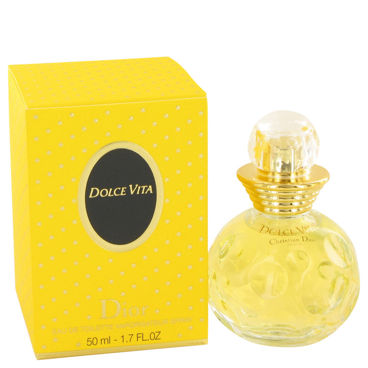 Dior Eau De Toilette Spray 1.7 Oz Dolce Vita Perfume By Christian Dior For Women