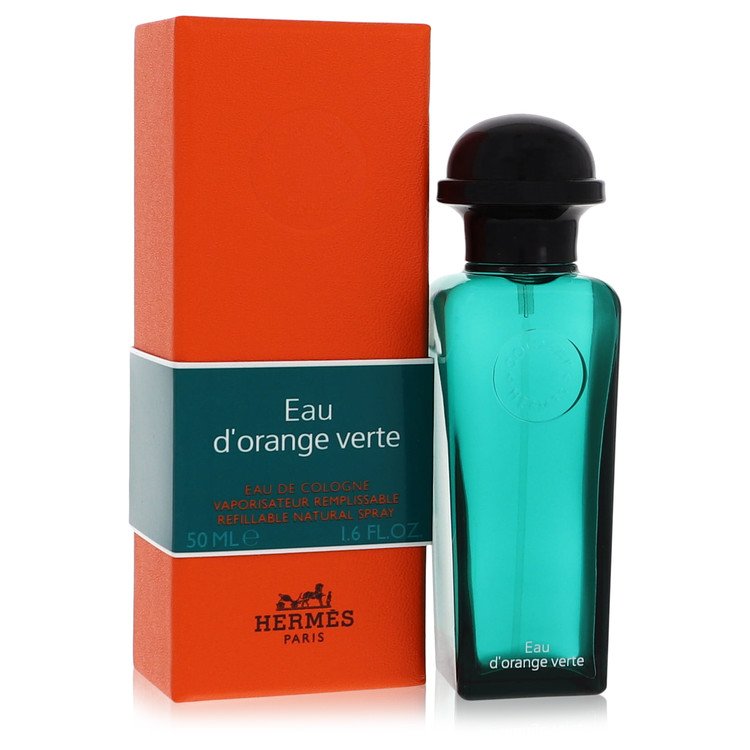 Hermes Eau De Cologne Spray Refillable (unisex) 1.7 Oz Eau D'orange Verte Cologne By Hermes For Men