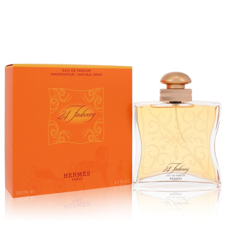 Hermes Eau De Parfum Spray 3.3 Oz 24 Faubourg Perfume By Hermes For Women