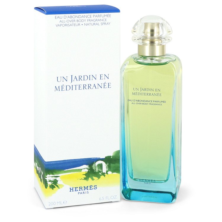 Hermes All Over Body Spray 6.5 Oz Un Jardin En Mediterranee Perfume By Hermes For Women
