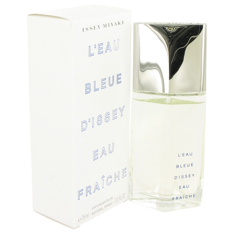 Issey Miyake Eau De Fraiche Toilette Spray 2.5 Oz L'eau Bleue D'issey Pour Homme Cologne By Issey Miyake For Men