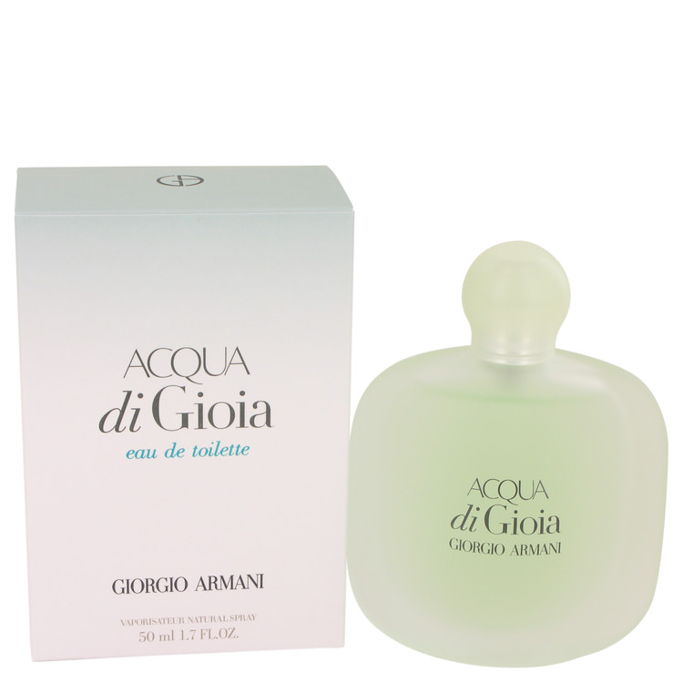 Giorgio Armani Eau De Toilette Spray 1.7 Oz Acqua Di Gioia Perfume By Giorgio Armani For Women