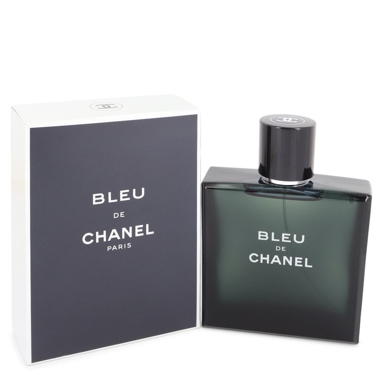 Eau De Toilette Spray 3.4 Oz Bleu De Chanel Cologne By Chanel