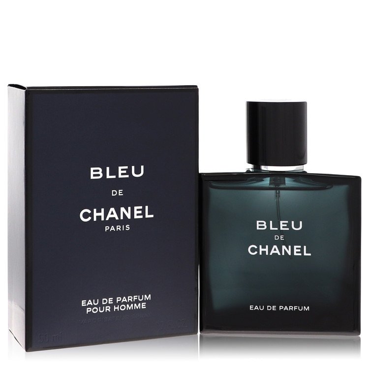 Chanel Eau De Parfum Spray 1.7 Oz Bleu De Chanel Cologne By Chanel For Men