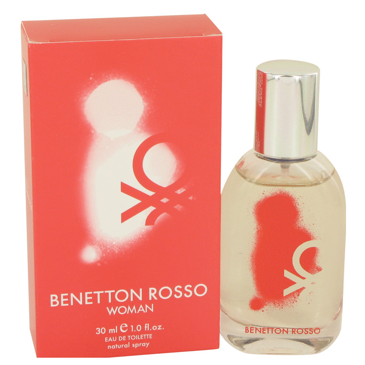 Benetton Eau De Toilette Spray 1 Oz Benetton Rosso Perfume By Benetton For Women