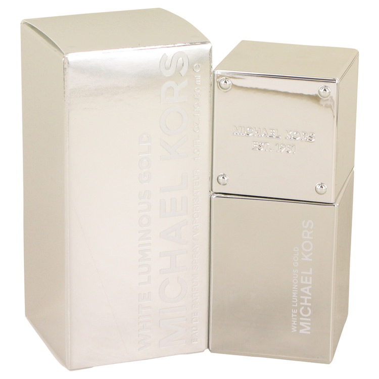 Michael Kors Eau De Parfum Spray 1 Oz Michael Kors White Luminous Gold Perfume By Michael Kors For Women