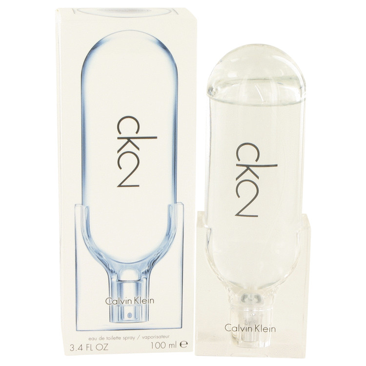 Calvin Klein Eau De Toilette Spray (unisex) 3.4 Oz Ck 2 Perfume By Calvin Klein For Women