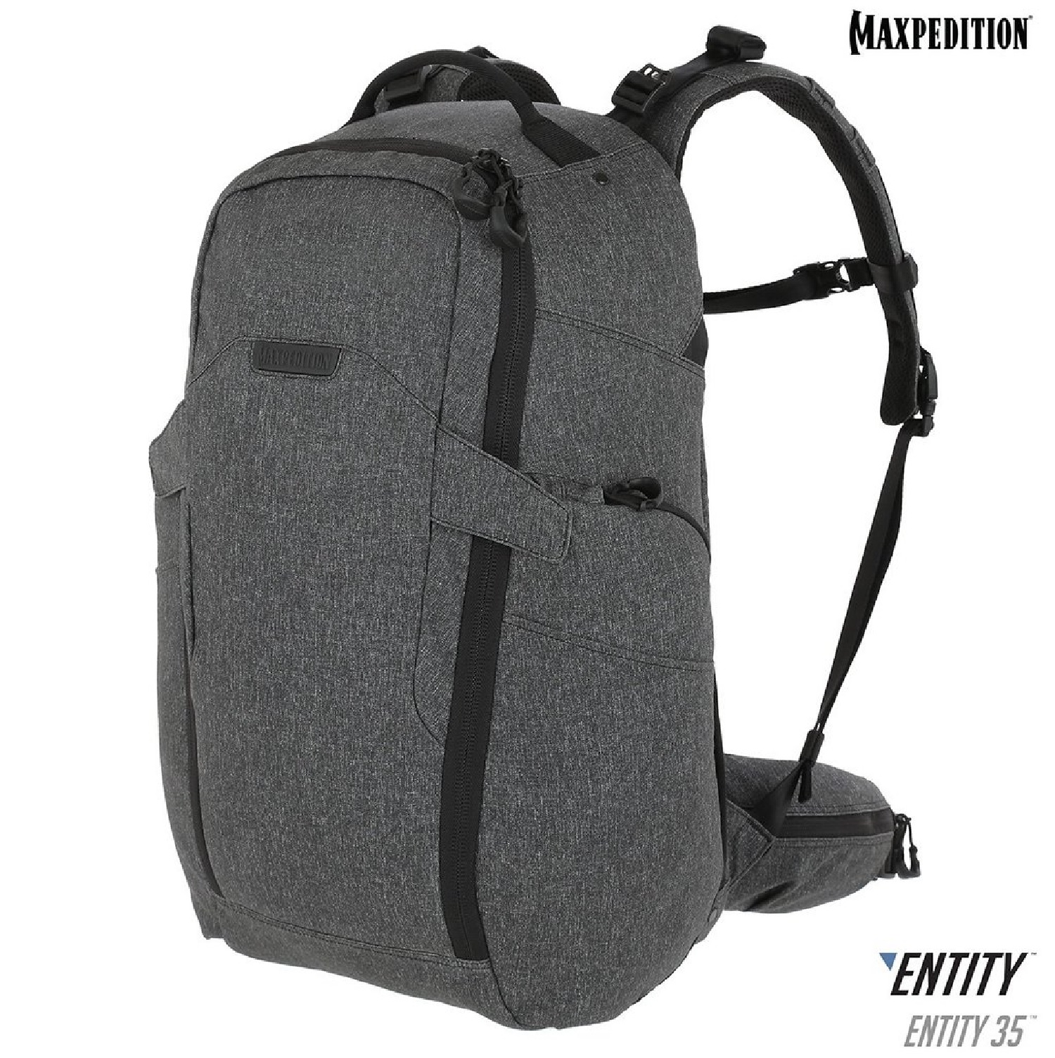 Maxpedition NTTPK35CH Entity 35 Backpack&#44; Charcoal