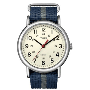 Timex Weekender N Reg; Slip-thru Watch - Navy/grey