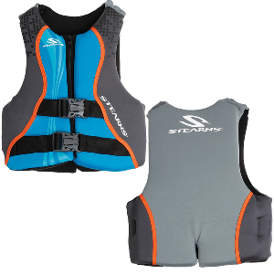 Stearns Youth Hydroprene N #153; Vest Life Jacket - 50-90lbs - Blue