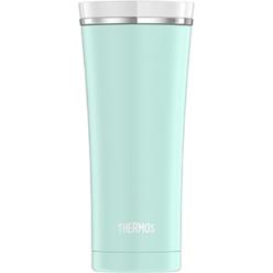 Thermos Sipp 16 Ounce Stainless Steel Travel Tumbler, Matte Turquoise