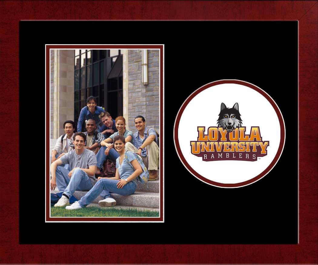 Campus Images Loyola University Chicago Spirit Photo Frame (vertical)