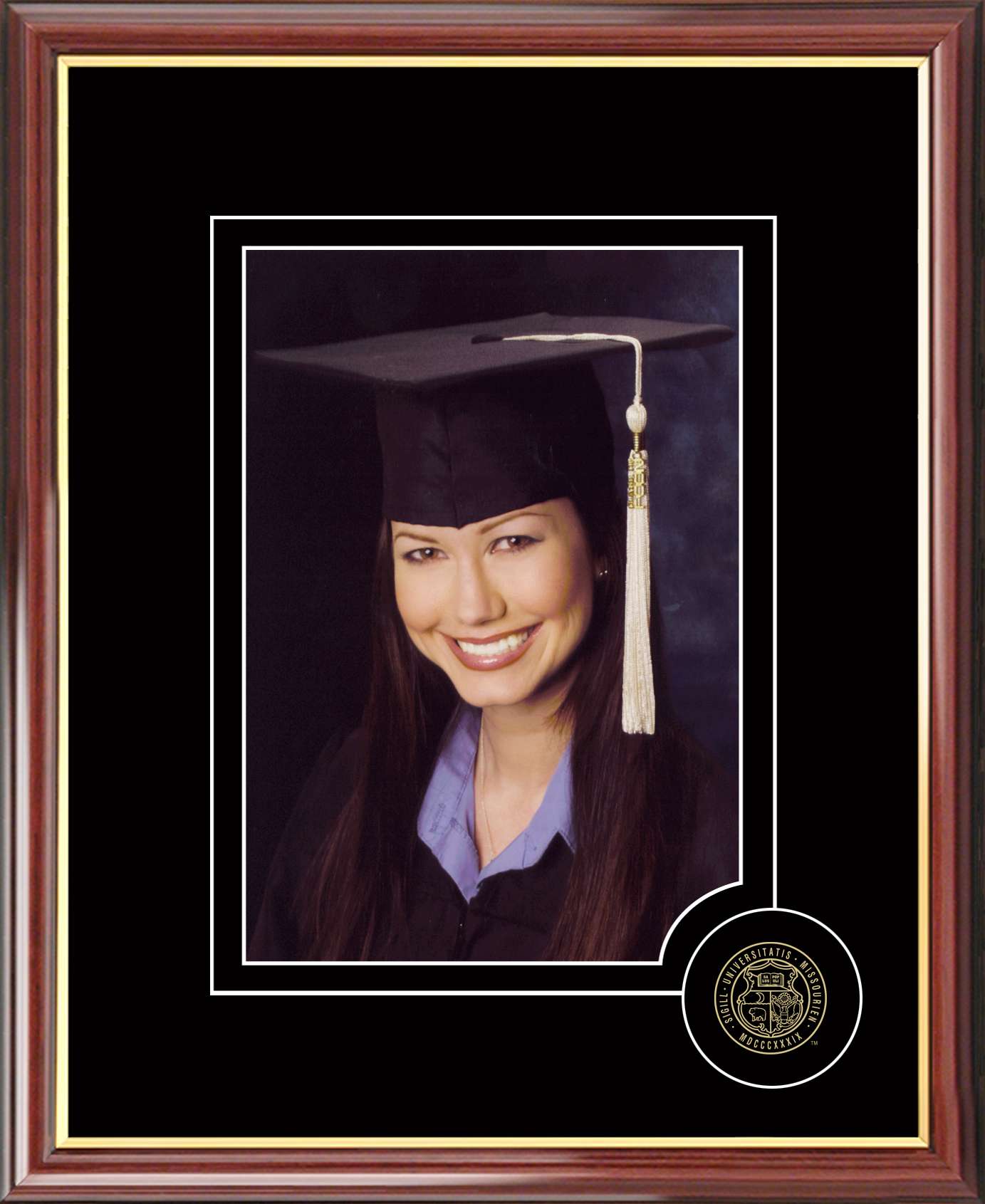 Campus Images University Of Missouri 5x7 Graduate Portrait Frame