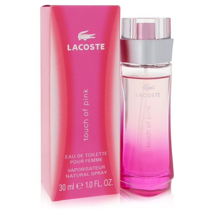 Lacoste Eau De Toilette Spray 1 Oz Touch Of Pink Perfume By Lacoste For Women