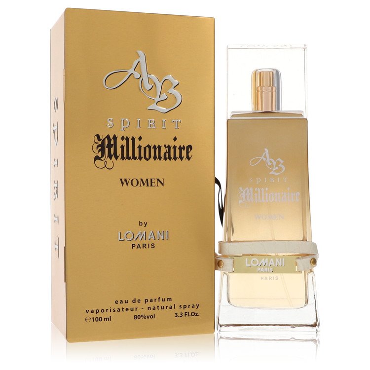 Lomani Eau De Parfum Spray 3.3 Oz Spirit Millionaire Perfume By Lomani For Women