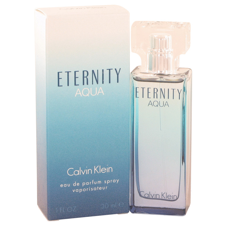Calvin Klein Eau De Parfum Spray 1 Oz Eternity Aqua Perfume By Calvin Klein For Women