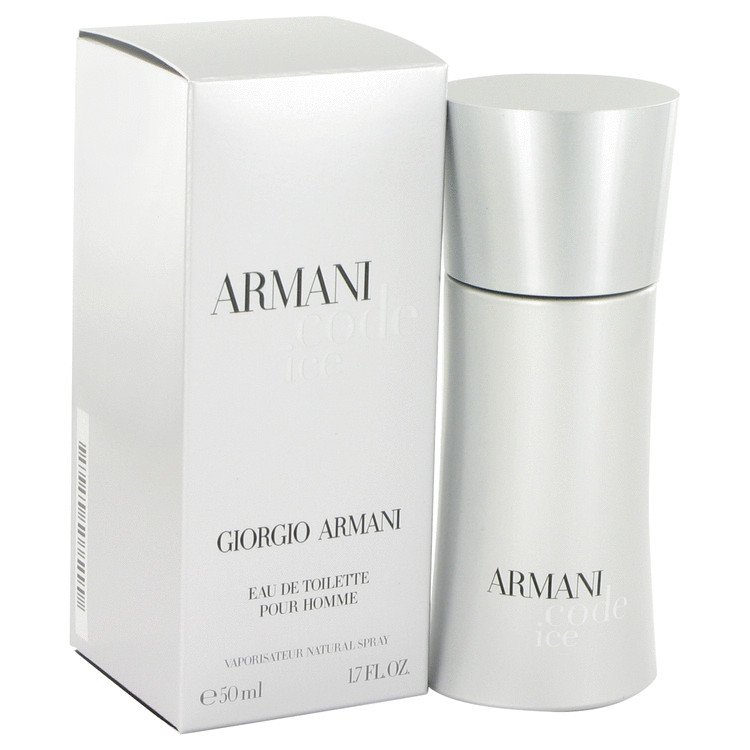 Giorgio Armani Eau De Toilette Spray 1.7 Oz Armani Code Ice Cologne By Giorgio Armani For Men