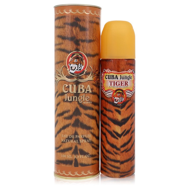 Fragluxe Eau De Parfum Spray 3.4 Oz Cuba Jungle Tiger Perfume By Fragluxe For Women
