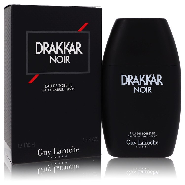 Guy Laroche Eau De Toilette Spray 3.4 Oz Drakkar Noir Cologne By Guy Laroche For Men