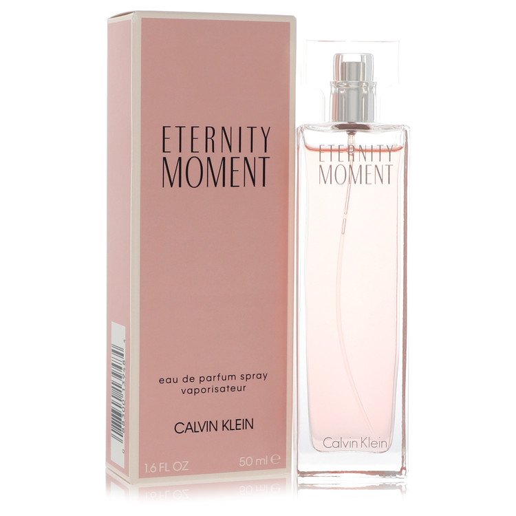 Calvin Klein Eau De Parfum Spray 1.7 Oz Eternity Moment Perfume By Calvin Klein For Women