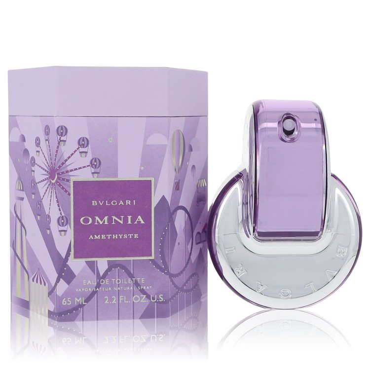 Bvlgari Eau De Toilette Spray 2.2 Oz Omnia Amethyste Perfume By Bvlgari For Women